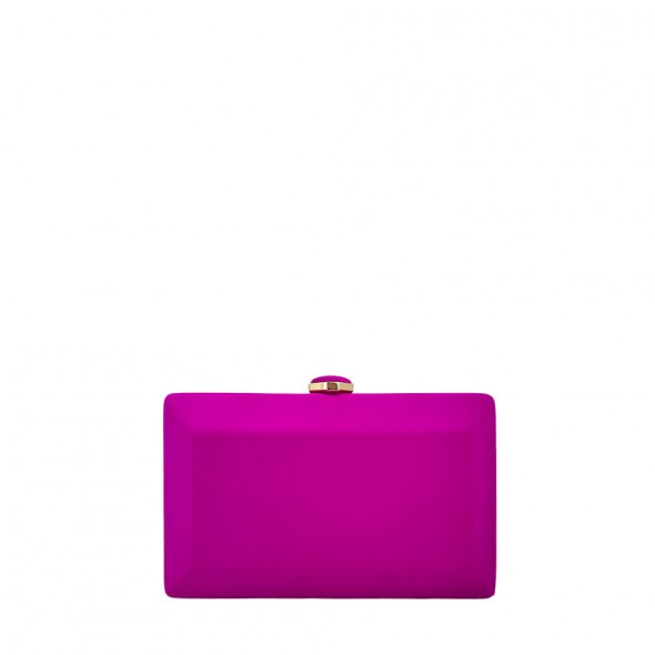 Bolso Clutch Efecto Raso